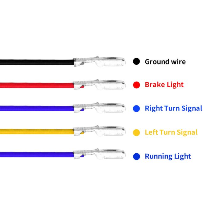 hdbubalus 12 led Turn signal rear light for harley Dyna LA006303