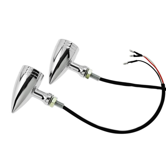 LA010203 hdbubalus bullet shape indicator light for bobber chopper