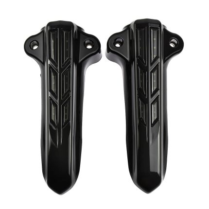 LA010302 hdbubalus aftermarket fork leg cover light for harley touring