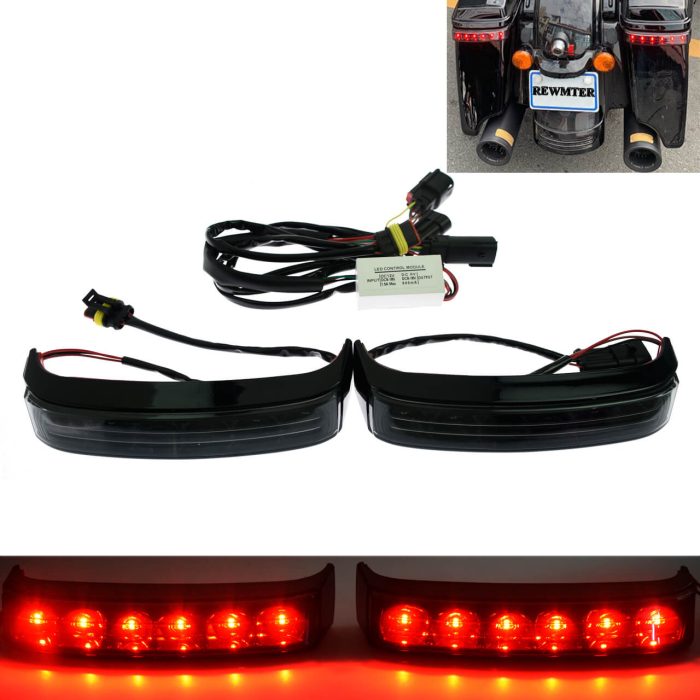 LA010703 hdbubalus LED saddlebag lights for Harley touring street glide 2014-2017