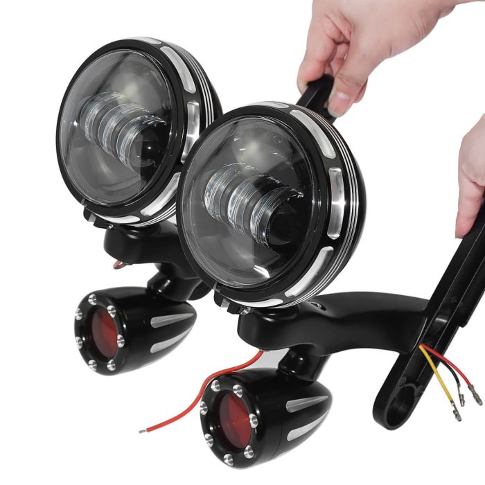 LA011201 harley LED Spotlight turn signals auxiliary light