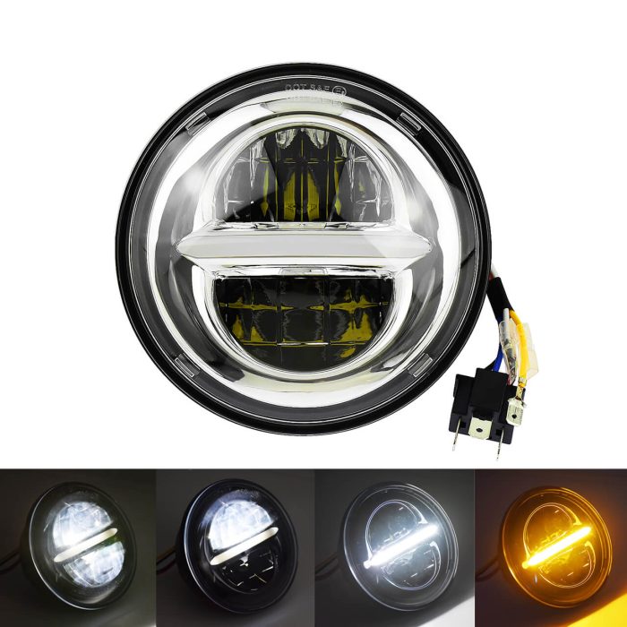 LA011302 5.75 inch Projector Headlight for Harley