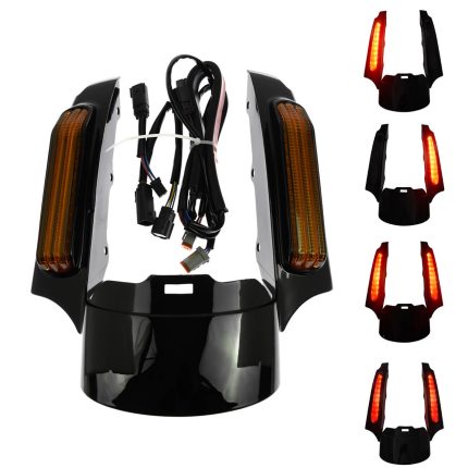 LA012803 hdbubalus rear fender Fascia LED Light for Harley Touring