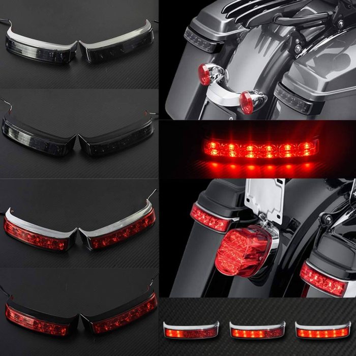 hdbubalus LED saddlebag running lights for harley touring