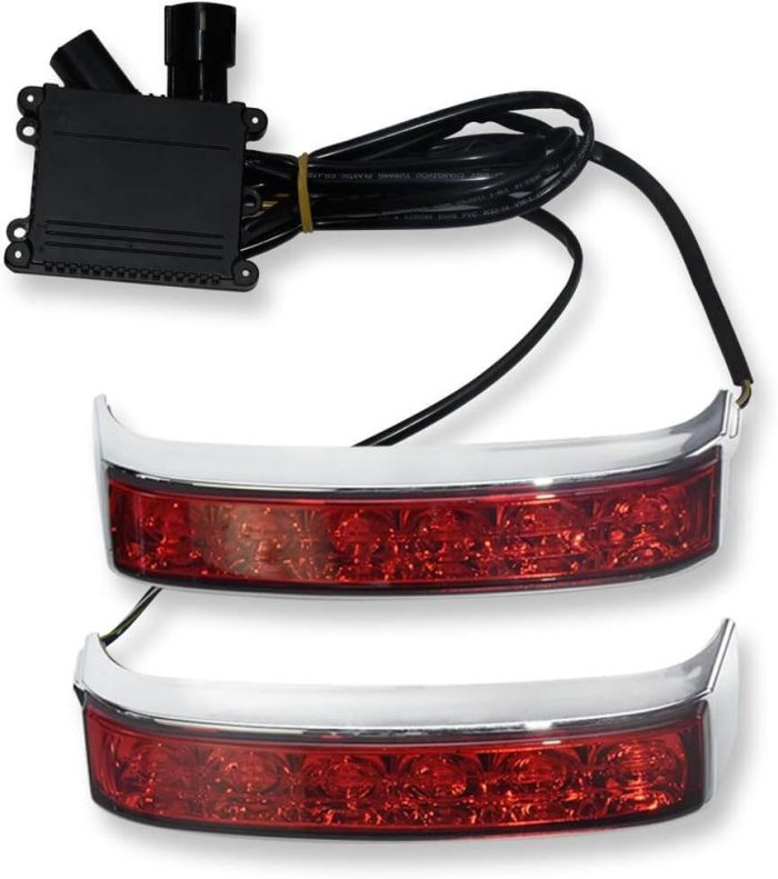 hdbubalus saddlebag turn signals with red lens