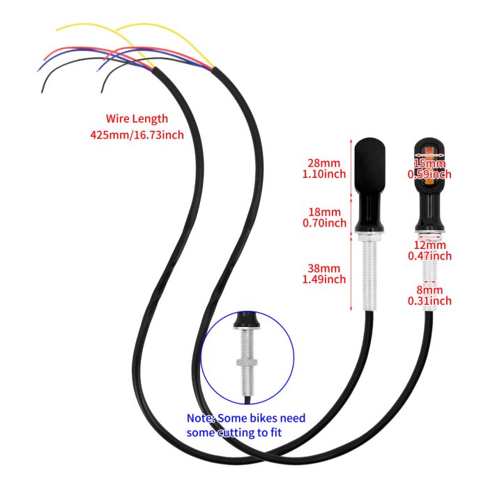 HDBUBALUS mini turn signal-la017210