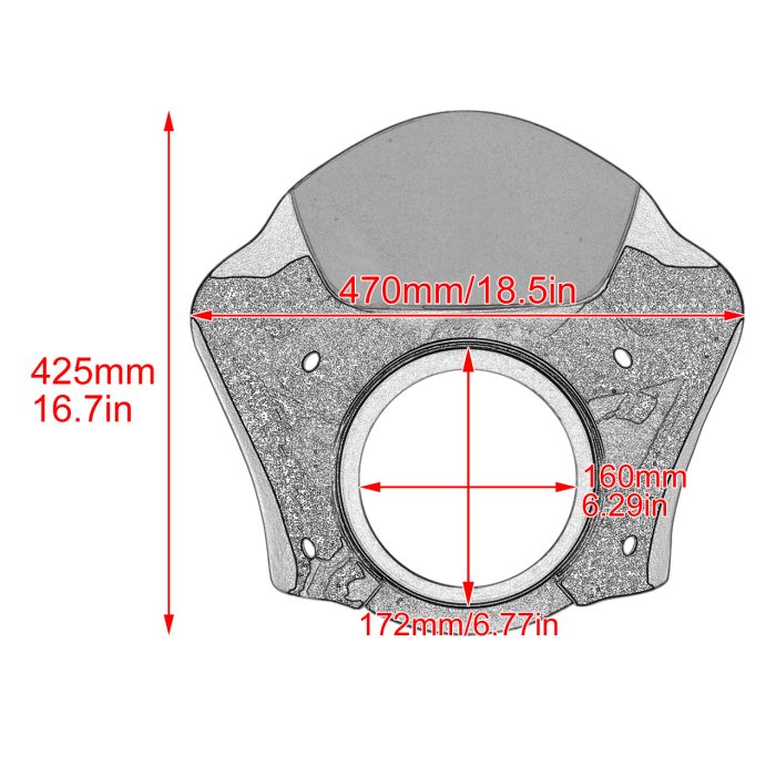 MP0641-harley-sportster-headlight-gauntlet-fairing-size