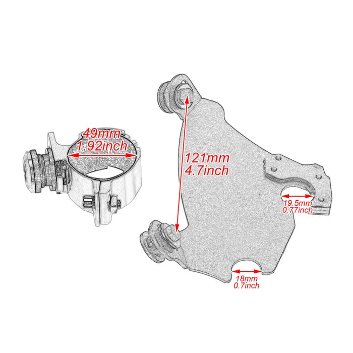 MP0641-headlight-gauntlet-fairing-mount-kits-size