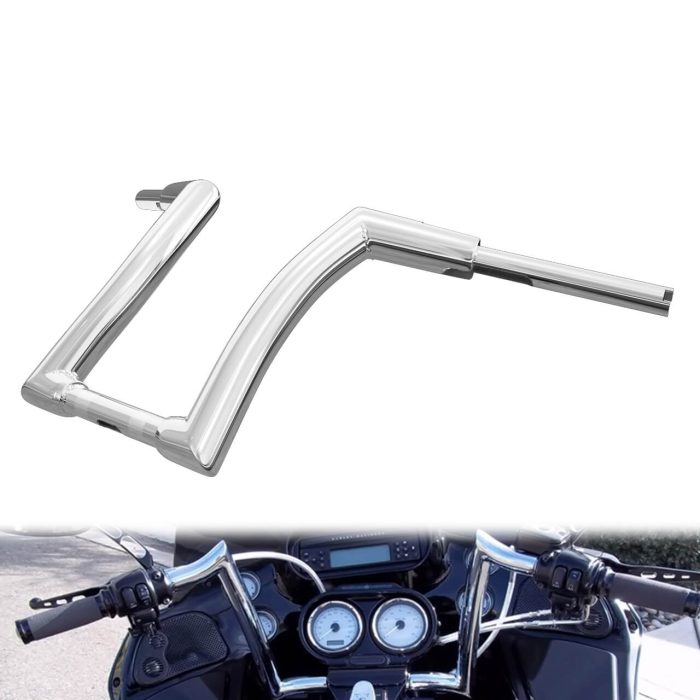 GP005005 HDBUBALUS 14in-riser-handlebar-for-harley-softail chrome