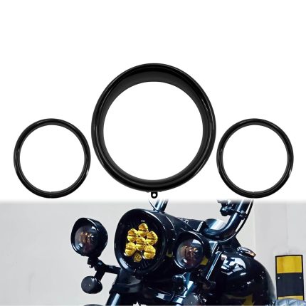 HDBUBALUS Softail Headlamp Ring Visor-zh001454