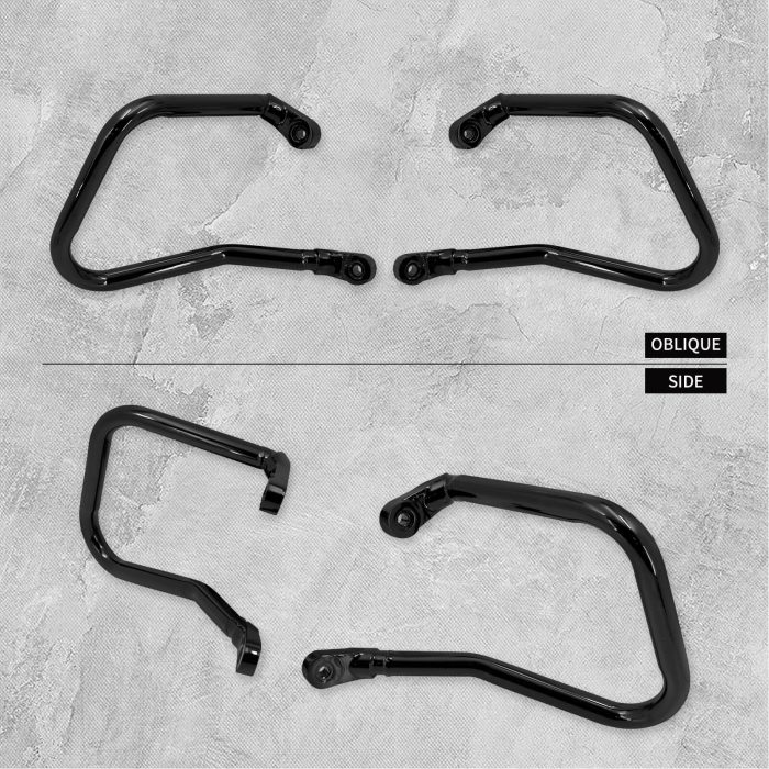 HDBUBALUS Softail Saddlebag Guard Bar-th032201