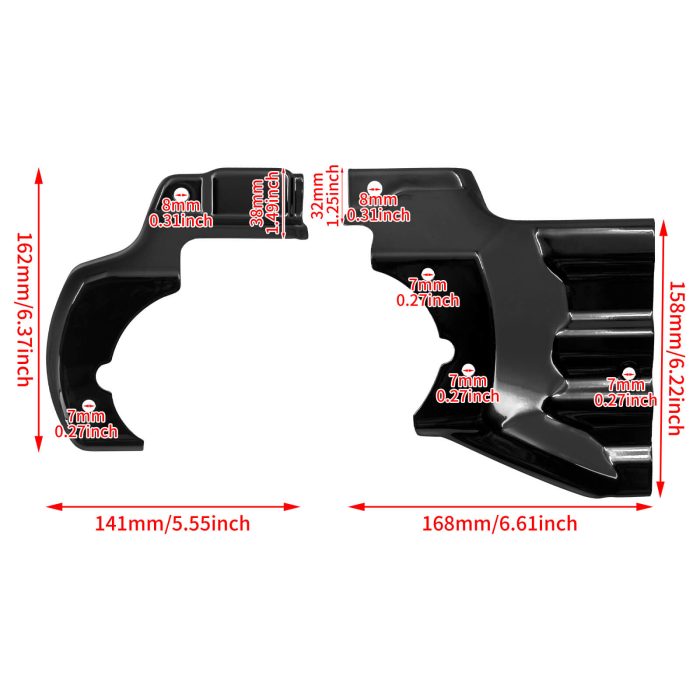 HDBUBALUS Transmission Interface Cover-CR030802