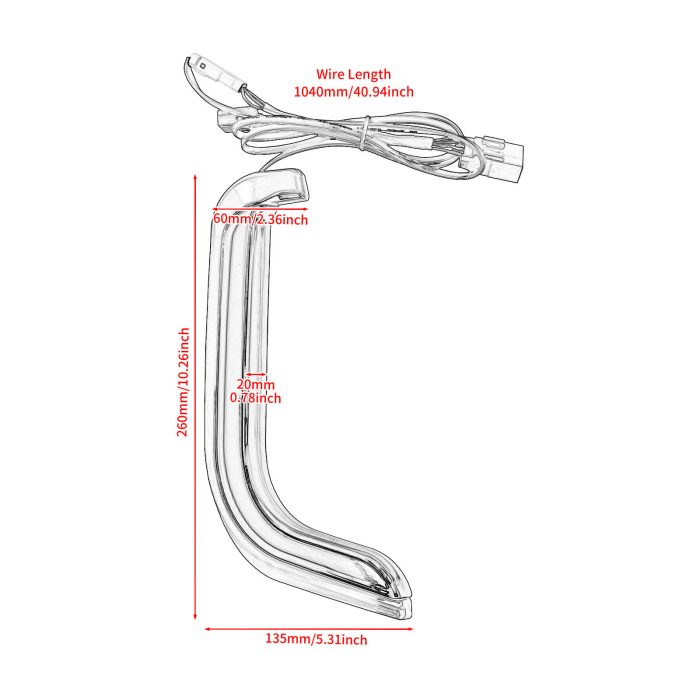 HDBUBALUS Turn Signal Light-LA020701