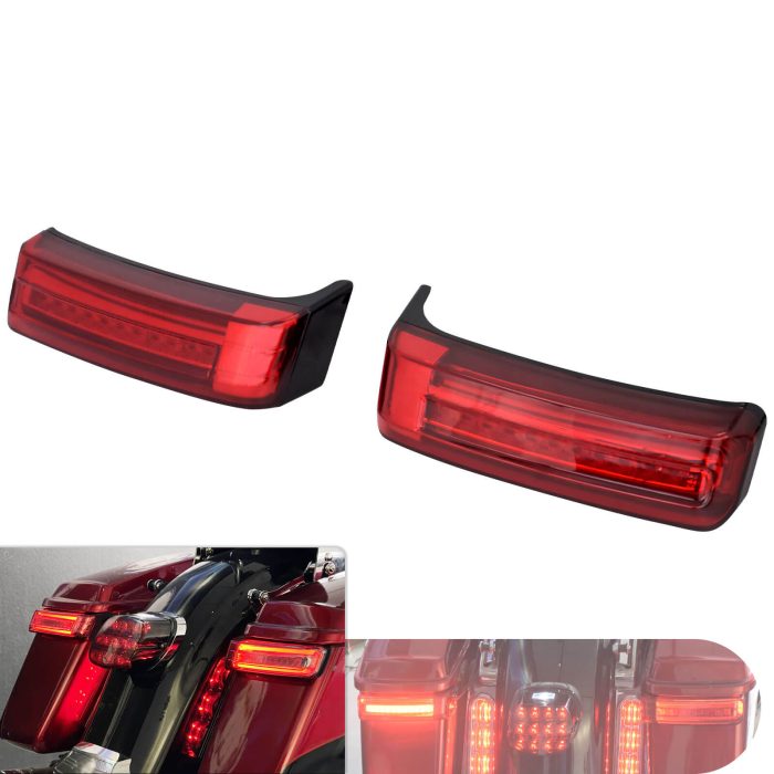 LA018501-hdbubalus Saddlebag Tail Lights red lens