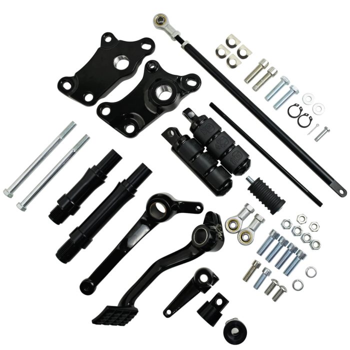 PE000105 hdbubalus Forward Controls Kit Fit Harley Sportster black