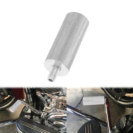 PE009301 hdbubalus Knurled Anti Skid Shifter Peg Fit Harley chrome