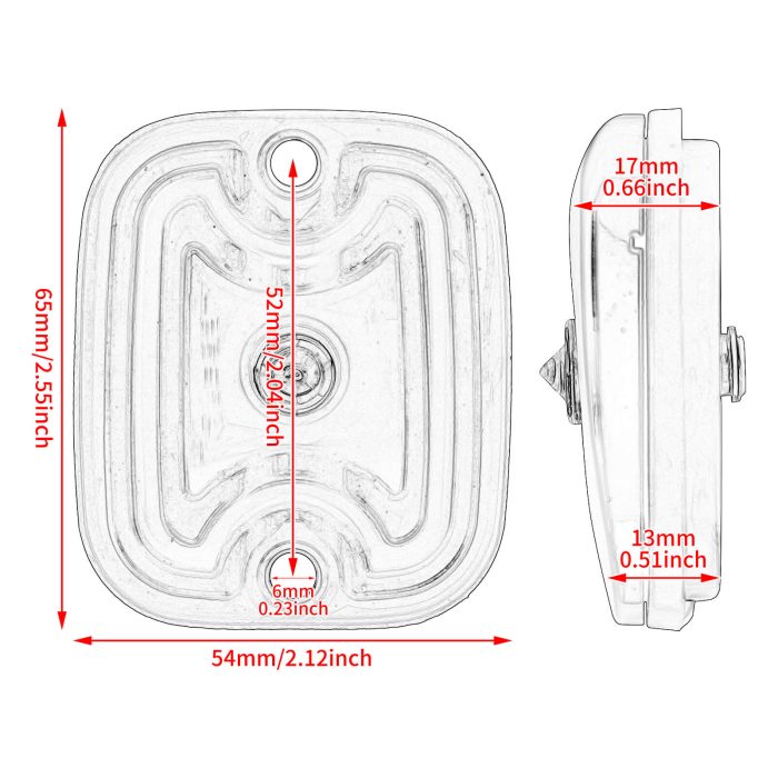 HDBUBALUS Dyna Brake Master Cover-CR023701