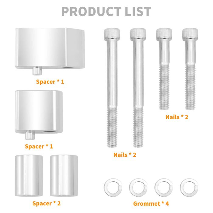 HDBUBALUS Floorboard Extension Kit-TH027602