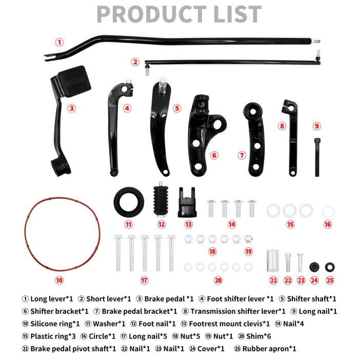 HDBUBALUS Forward Controls-PE009901