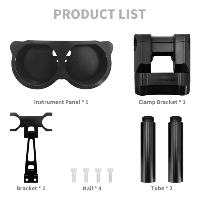 HDBUBALUS Handlebar Gauge Housing-CR033401