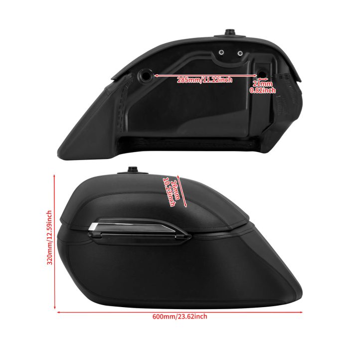 HDBUBALUS Harley Honda Trunk Saddlebags-TH024201