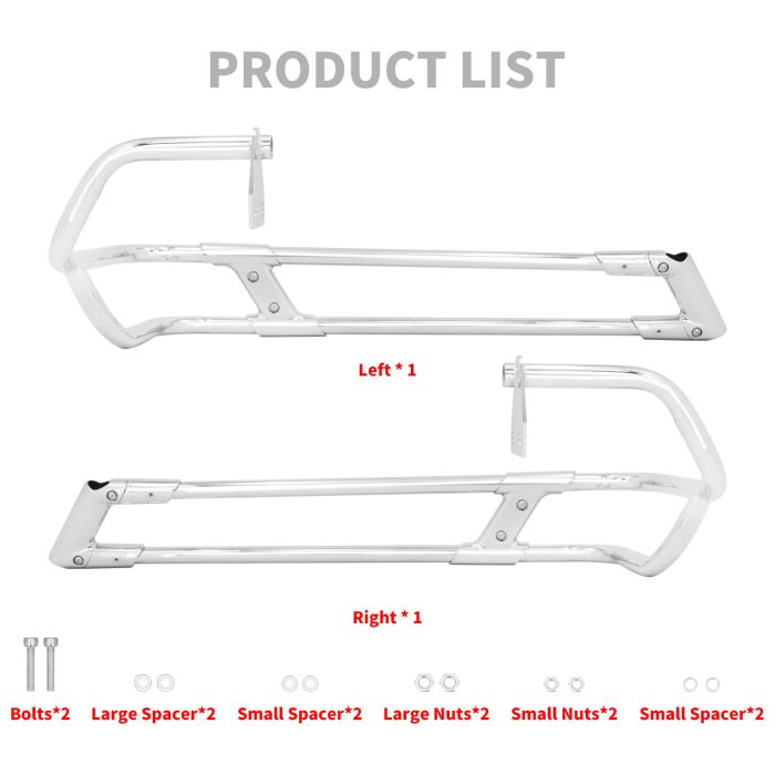 HDBUBALUS Saddlebag Rail Guard-TH029602