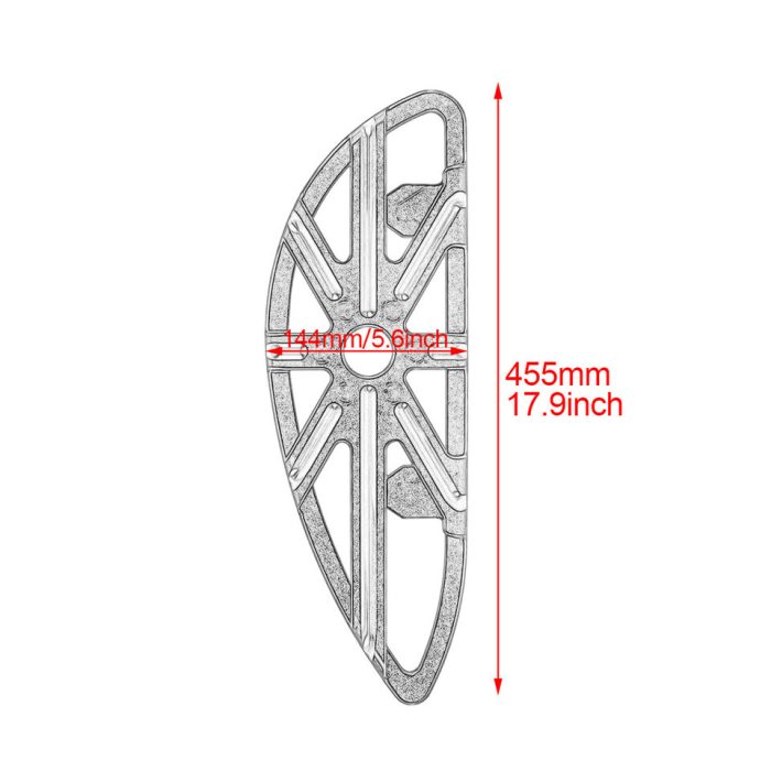 HDBUBALUS Touring Foot Peg-ZH000531