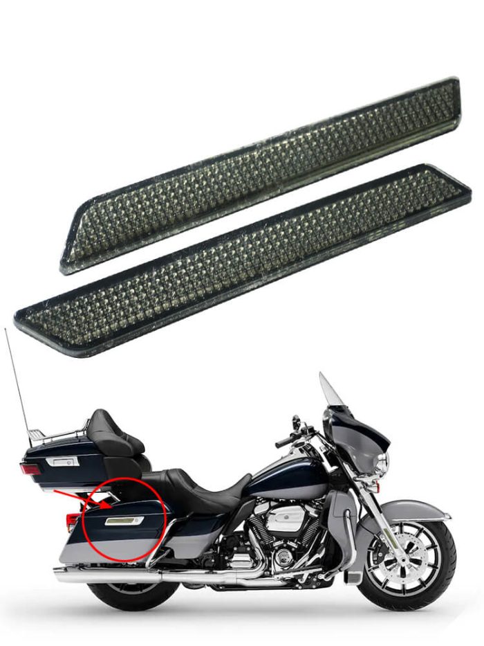 HDBUBALUS Touring Saddlebag Reflectors Lens-TH015801