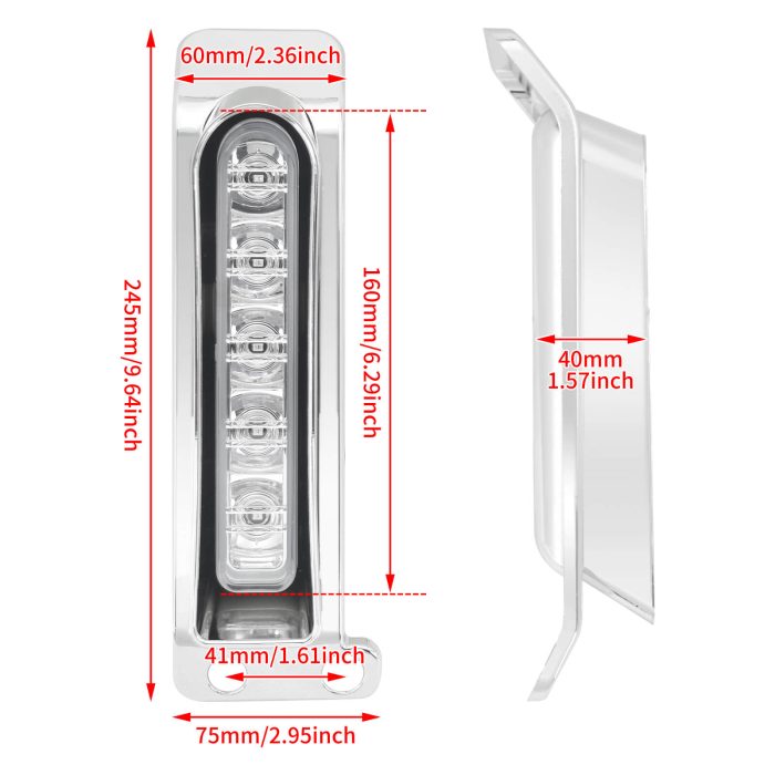 HDBUBALUS Touring Turn Signals Light-LA020003