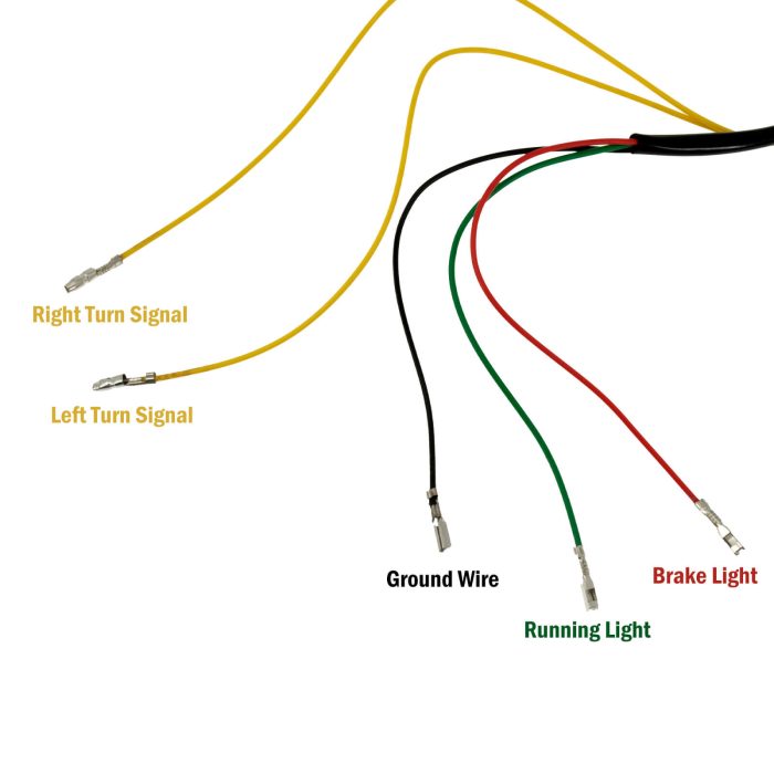 HDBUBALUS Turn Signal Tail Light-LA016401