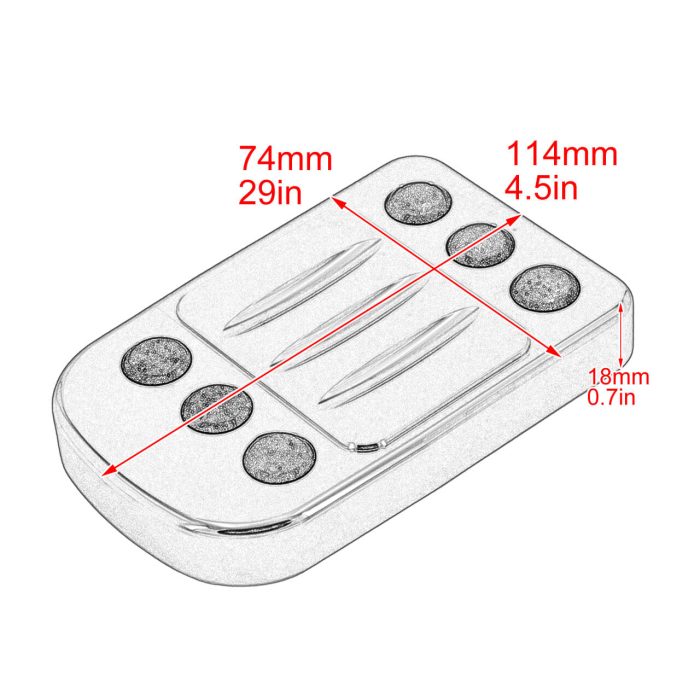 HDBUBALUS-Footpegs-MP303-C