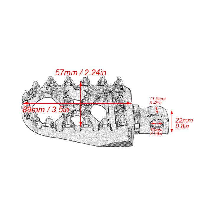 HDBUBALUS-Touring Floorboards-ZH000846