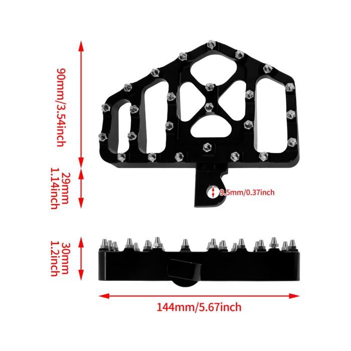 HDBUBALUS-Touring Foot Pegs-PE011701