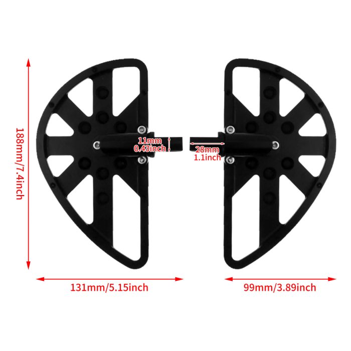 HDBUBALUS-Touring Footpegs-MP0710