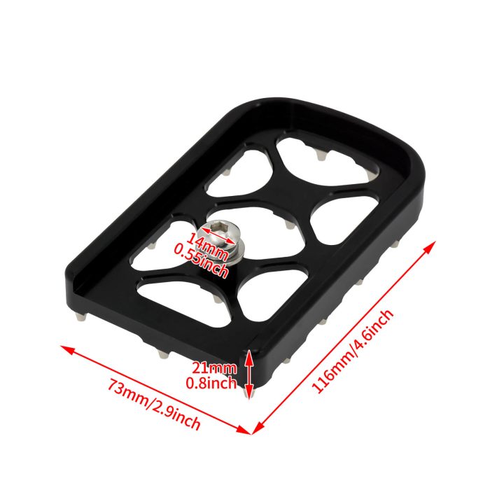 HDBUBALUS-Touring Pedal Pad Cover-PE012001