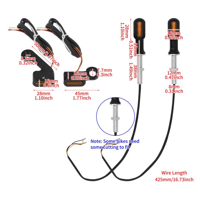 HDBUBALUS-Turn Signal Light-ZH001093