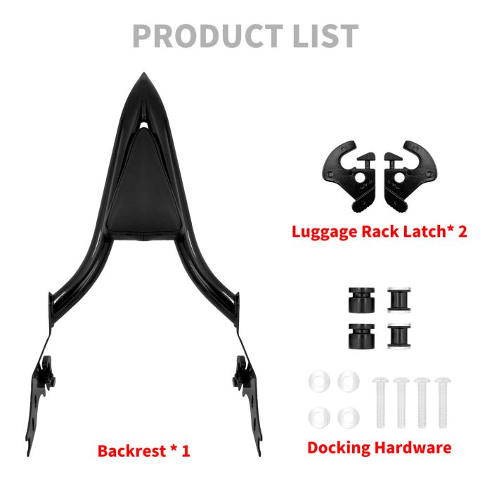 HDBUBALUS-Breakout Passenger Backrest-CB012801