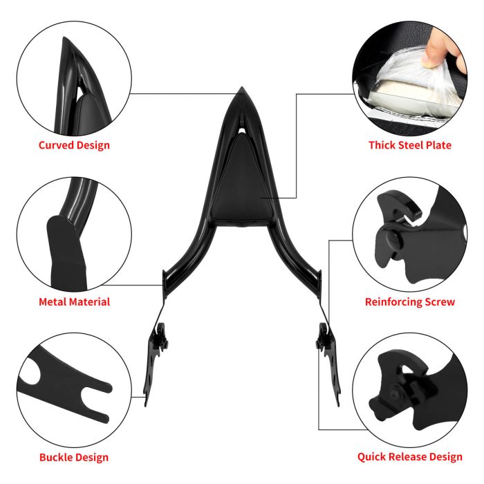 HDBUBALUS-Breakout Passenger Backrest-CB012801