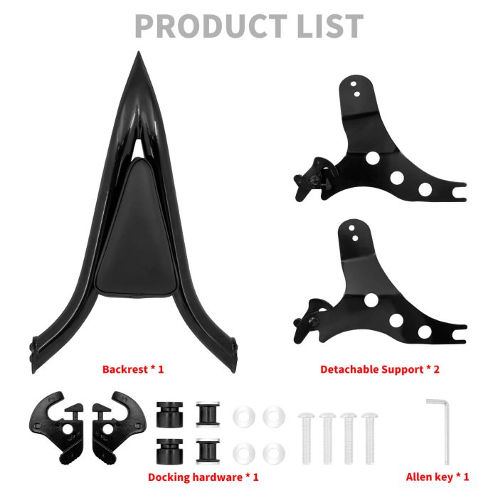 HDBUBALUS-Breakout Passenger Backrest-CB012803