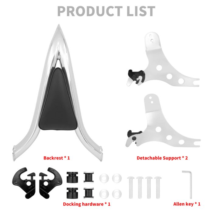 HDBUBALUS-Breakout Passenger Backrest-CB012804