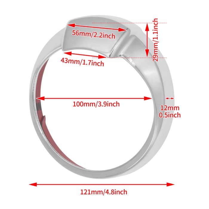 HDBUBALUS-Dyna Covers Trim Ring-CR027002