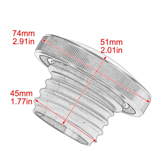 HDBUBALUS-Dyna Fuel Tank Cap-CR022215