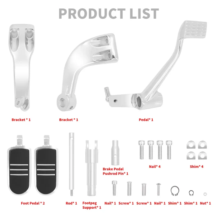 HDBUBALUS-Harley Lever Bracket Pedal-ZZ001425