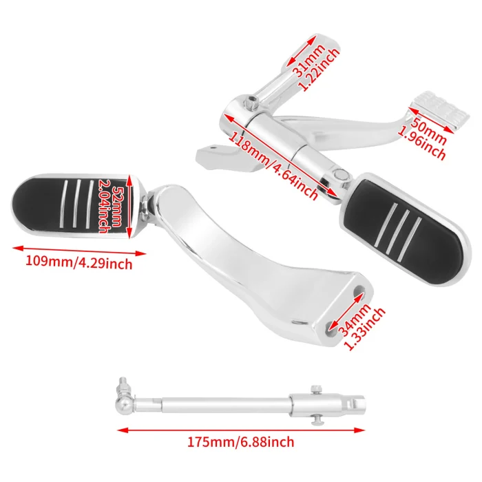 HDBUBALUS-Harley Lever Bracket Pedal-ZZ001425