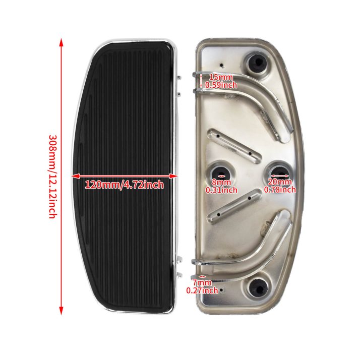 HDBUBALUS-Harley Rider Insert Floorboard-PE012901