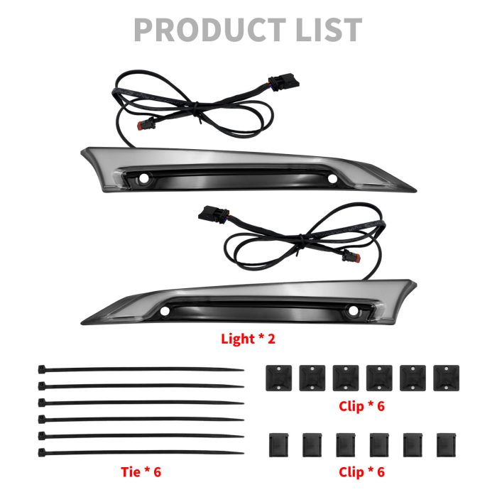 HDBUBALUS-Harley Windshield Light-LA021001