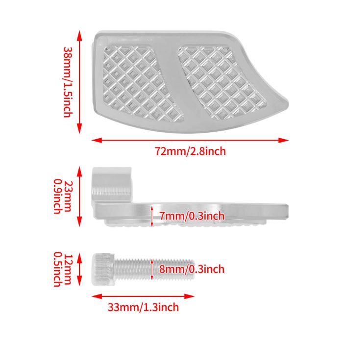 HDBUBALUS-Tomahawk Shifter Pedal-PE012202