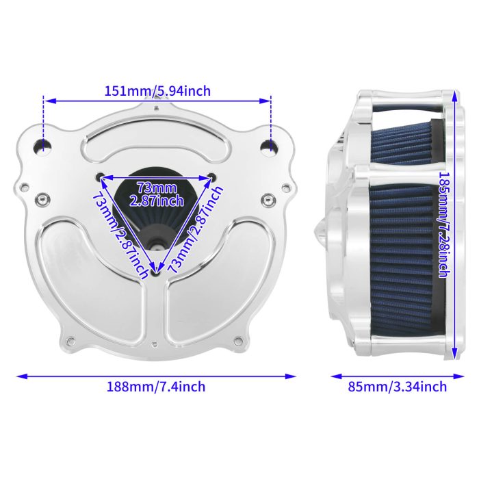 HDBUBALUS-Touring Air Cleaner-AF005907