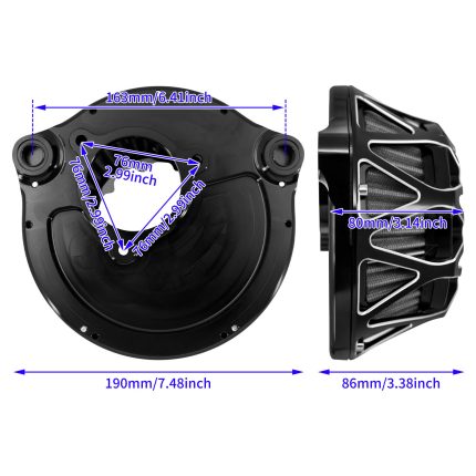 HDBUBALUS-Touring Air Cleaner-AF008404