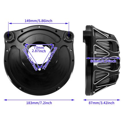 HDBUBALUS-Touring Air Filter-AF008403